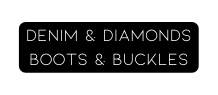 Denim Diamonds Boots Buckles